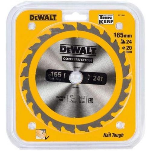  Dewalt DT1934-QZ 12.6/20mm 24WZ Portable Circular Saw Blade