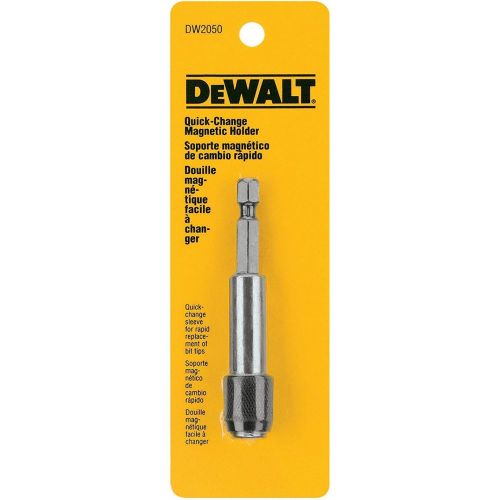  DEWALT DW2050 Quick Change 3-Inch Magnetic Bit Tip Holder, 3 Pack