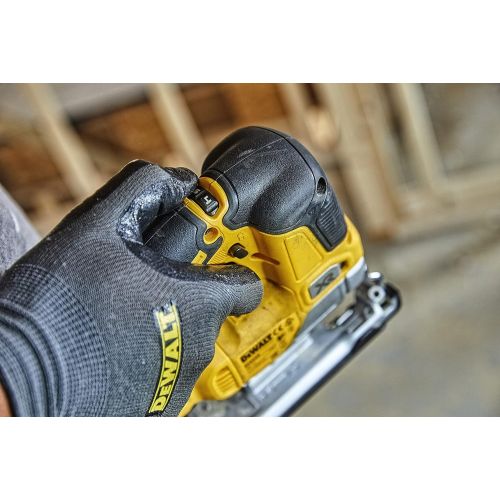  Dewalt DCS334NT-XJ DCS334NT-XJ-Sierra de Calar sin escobillas XR 18V, Black/Yellow, Size