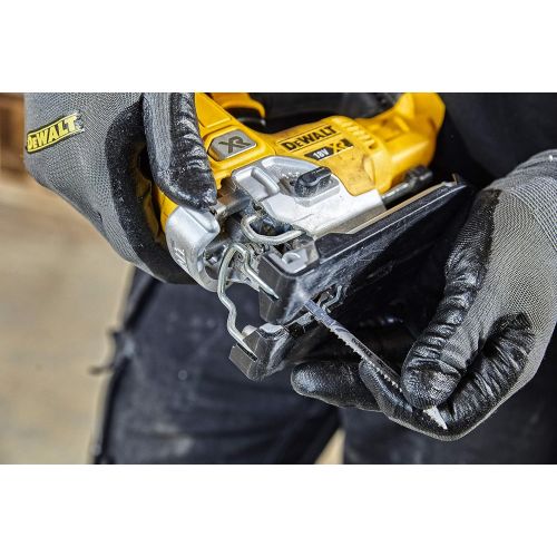  Dewalt DCS334NT-XJ DCS334NT-XJ-Sierra de Calar sin escobillas XR 18V, Black/Yellow, Size