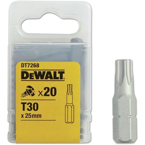  Dewalt DT7268-QZ Torsion Bit T30 25mm (20 Piece)