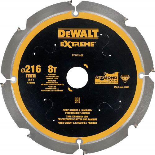  Dewalt DT1473-QZ PCD 216/30mm 8T Circular Saw Blade