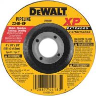 DEWALT DW8801 4-Inch by 1/8-Inch Extended Performance Pipeline Grinding Wheel, 3/8-Inch Arbor