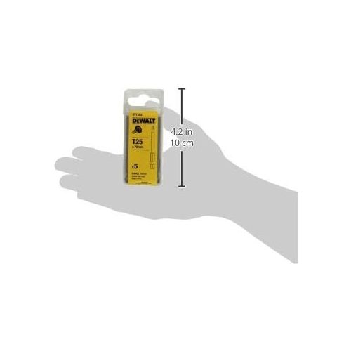  Dewalt DT7293-QZ Torsion Bit T25 2.76 (5 Piece)