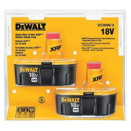  Dewalt Industrial Tool Co. 18V Battery Combo Pack