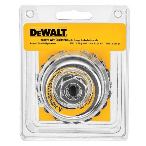  DeWalt DW4916 4 Knotted Cup Brush