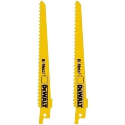  DEWALT 2-Pk., 12-In. 6-TPI Bi-Metal Reciprocating Saw Blade