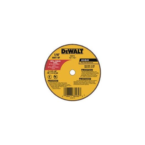  Dewalt DW8700 2-1/2 A60T Metal Thin Cut-Off Wheel -Type 1 (50pk)