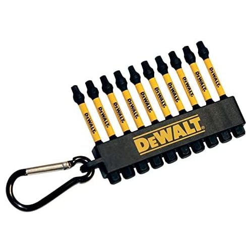  Dewalt Impact Driver Set FlexTorq - Square - 2 - 10/Pack (DWA2SQ2IRCARC)