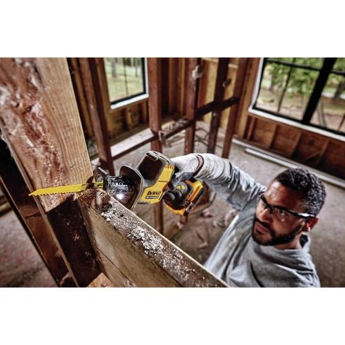  Dewalt DCD708C2-DCS369B-BNDL ATOMIC 20V MAX 1/2 in. Cordless Drill Driver Kit and One-Handed Cordless Reciprocating Saw