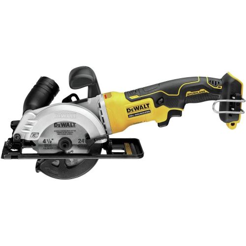  Dewalt DCS571B-DCB240-BNDL ATOMIC 20V MAX Brushless 4-1/2 in. Circular Saw and 4 Ah Compact Lithium-Ion Battery