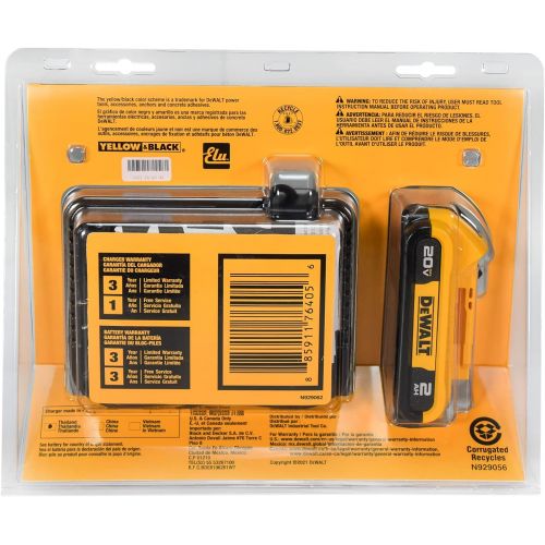  Dewalt Drywall Screwgun Kit DCF620BWDCB203C