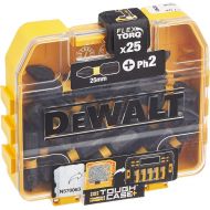 Dewalt DT70555T-QZ DT70555T-QZ-Juego de 25 Puntas Ph2 25mm