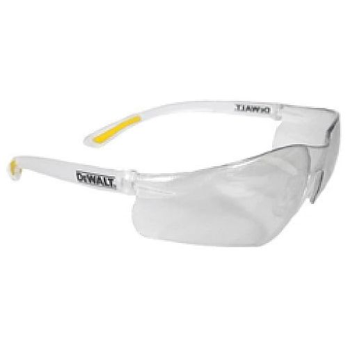  DeWalt Contractor Pro Eyewear - Case of 12 - Clear Frame - Clear Lens