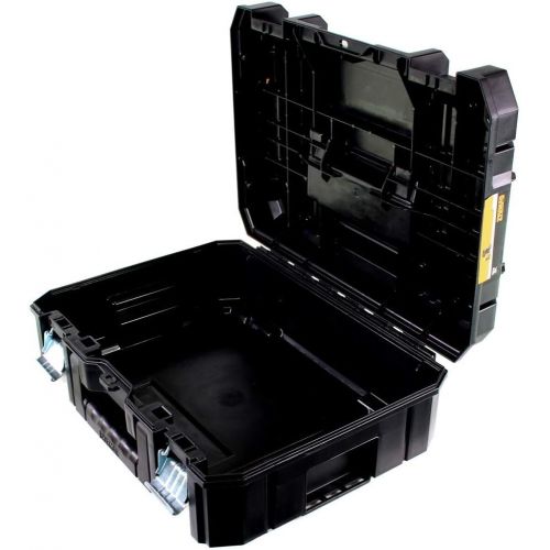  Dewalt DWST1-70703-1 TStak II Power Tool Storage Box 13.5L Capacity T-STAK Case, Black