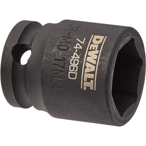  DEWALT DWMT74496B 3/8 Drive Impact Socket 6 PT 17MM