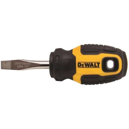  Dewalt Screwdriver Slotted 1/4 In. Stubby