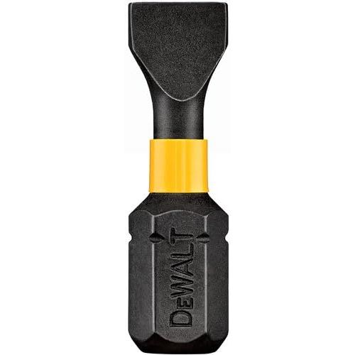  DEWALT DWA1SL8IRB 1-Inch Slotted 8-10 IMPACT READY FlexTorqBits, 50-Pack