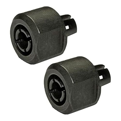  DeWalt DWP611 Router Replacement 1/4 Collet & Nut (2 Pack) # A24215SV-2PK