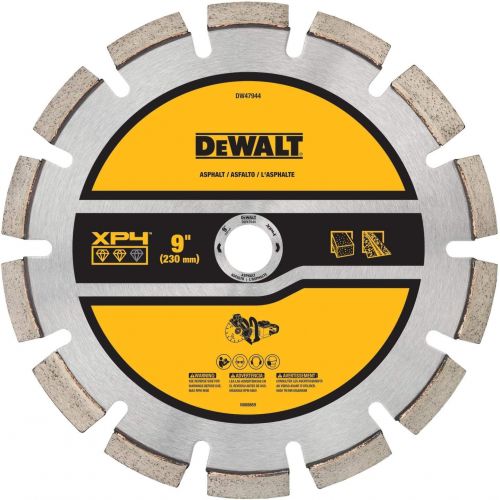  DEWALT 9-Inch Asphalt and Concrete Cutting Saw Blade (DW47944)