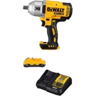 DEWALT DCF899B 20v MAX XR Brushless High Torque 1/2 Impact Wrench with Detent Anvil (Tool Only) with DCB230C 20V Battery Pack