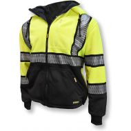 DEWALT DSJ32-3 Deluxe Zip Front Class 3 Hoodie - Size