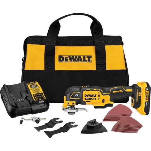  DEWALT DCS356SD1 20V MAX XR 3-Speed Oscillating Tool Kit , Yellow