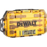 DEWALT Impact Driver Socket Adapter Set, 10-Piece 3/8 & 1/2 Drive Metric (DWMT74741) , Black