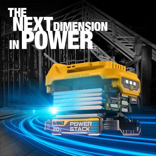  DEWALT 20V MAX* Starter Kit with POWERSTACK Compact Battery and Charger (DCBP034C)