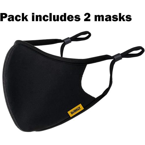  Dewalt 2 Pack Breathable Cloth Masks