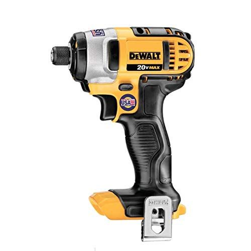  DEWALT 20-Volt MAX Lithium-Ion Cordless 1/4 in Impact Driver (Tool Only, Bulk Packaged) DCF885