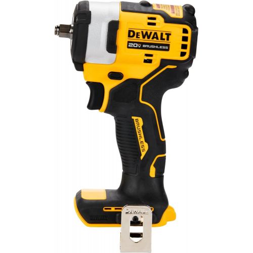  DEWALT DCF913B 20V MAX* 3/8 in. Cordless Impact Wrench with Hog Ring Anvil (Tool Only)