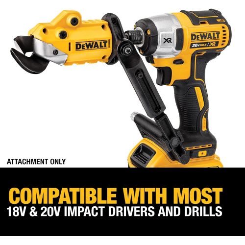  DEWALT Metal Shears Attachment, Impact Ready (DWASHRIR)