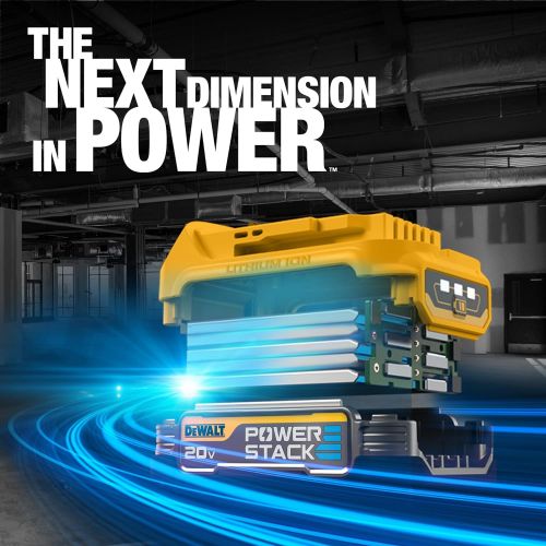  DEWALT 20V MAX* POWERSTACK Compact Battery, 2 Pack (DCBP034-2)