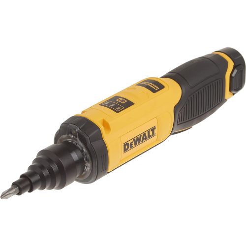  DEWALT 8V MAX Cordless Screwdriver with Conduit Reamer, Gyroscopic, Electric (DCF681N2)