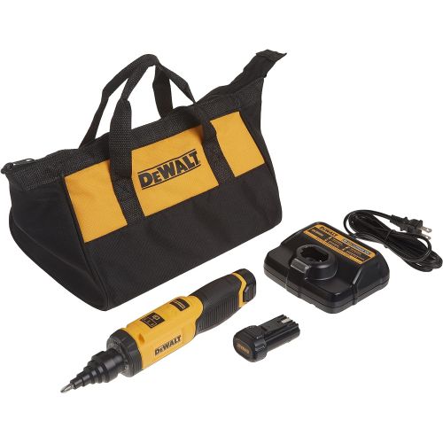  DEWALT 8V MAX Cordless Screwdriver with Conduit Reamer, Gyroscopic, Electric (DCF681N2)