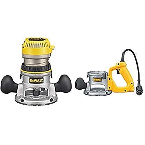  DEWALT Router, Variable Speed, Fixed Base, 2-1/4 HP (DW618K)