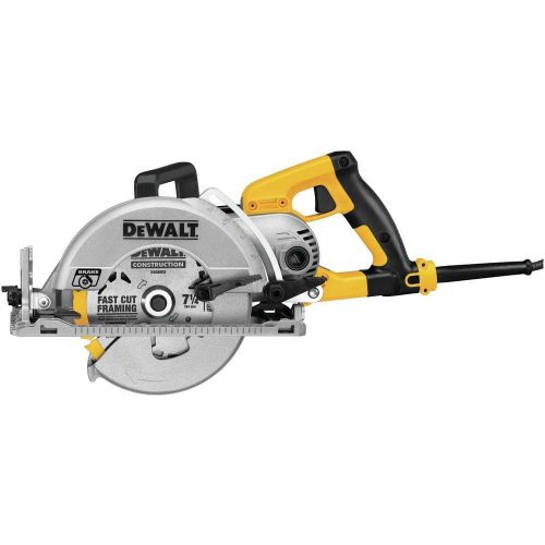  DEWALT 7-1/4-Inch Circular Saw, 15-Amp, Worm Drive, Corded (DWS535B)