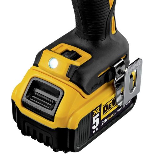  DEWALT 20V MAX XR Brushless Drill/Driver 3-Speed, Premium 5.0Ah Kit, Cordless (DCD991P2)