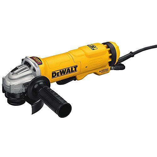  DEWALT Angle Grinder Tool, 4-1/2-Inch, Paddle Switch with Brake and No Lock-On (DWE4222N)