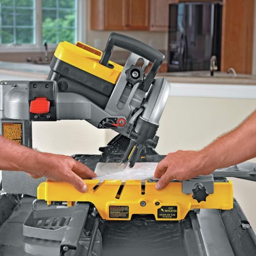  DEWALT Wet Tile Saw with Stand, 10-Inch (D24000S)