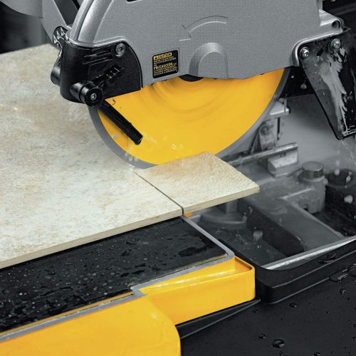  DEWALT Wet Tile Saw with Stand, 10-Inch (D24000S)