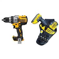 DEWALT DCD991B 20V MAX XR Lithium Ion Brushless 3-Speed Drill/Driver (Tool Only) with DG5120 Heavy-duty Drill Holster