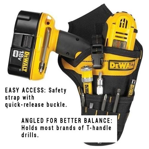  DEWALT DCD991B 20V MAX XR Lithium Ion Brushless 3-Speed Drill/Driver (Tool Only) with DG5120 Heavy-duty Drill Holster