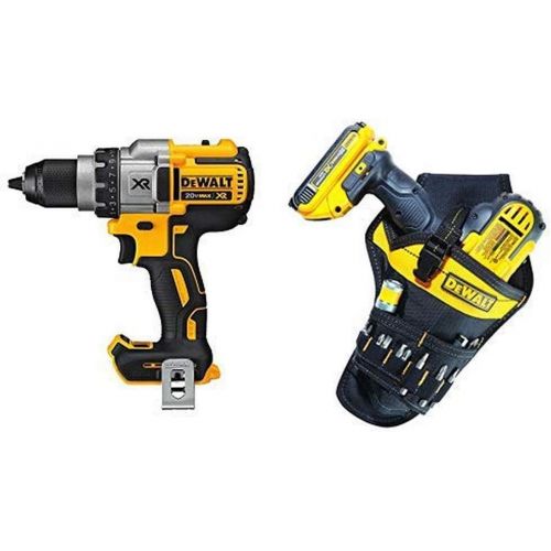  DEWALT DCD991B 20V MAX XR Lithium Ion Brushless 3-Speed Drill/Driver (Tool Only) with DG5120 Heavy-duty Drill Holster