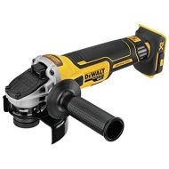 DEWALT 20V MAX XR Angle Grinder with Kickback Brake, Slide Switch, 4-1/2-Inch, Tool Only (DCG405B)