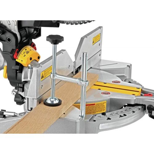  DEWALT Miter Saw, 12-Inch, Double Bevel, Compound, XPS Cutline, 15-Amp (DWS716XPS)