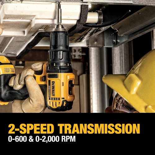  DEWALT 20V MAX Combo Kit, Compact 4-Tool (DCK421D2)