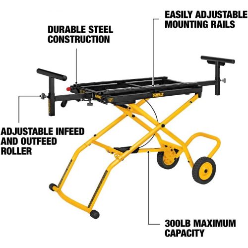  DEWALT Miter Saw Stand With Wheels (DWX726)