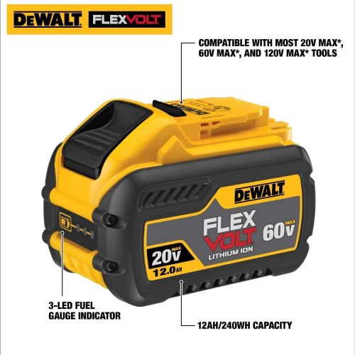  [무료배송]DEWALT DCB612 FLEXVOLT 20V/60V MAX 12.0 Ah Battery